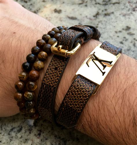 pulseras louis vuitton hombre|louis vuitton jewelry for men.